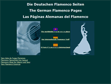 Tablet Screenshot of flamenco-seiten.de